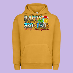 Name Farewell 3rd Grade  Hello Summer Urban Hoodie Designed By Cowhidedigitalart