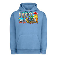 Pigment Pebble Blue name farewell 3rd grade  hello summer Urban Hoodie - CowhideDigitalArt