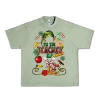 Oil Green im teacher elf Urban Heavy Tee - MaliasSmallBusiness