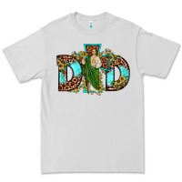 Dove Grey dad san judas sunflower leopard turquoise Premium Tee - JahusDesignShop