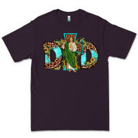 Plum dad san judas sunflower leopard turquoise Premium Tee - JahusDesignShop