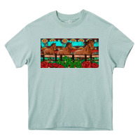 Arona horses roses ann cactuses license plate Heavy Core Tee - Artiststas