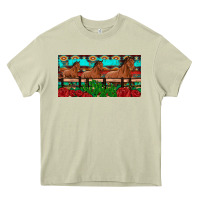 Mossy horses roses ann cactuses license plate Heavy Core Tee - Artiststas