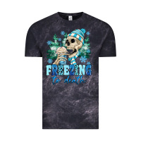 Cloud Black Freezing To Death Vintage Tee - MaliasSmallBusiness