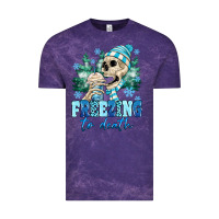 Cloud Purple Freezing To Death Vintage Tee - MaliasSmallBusiness