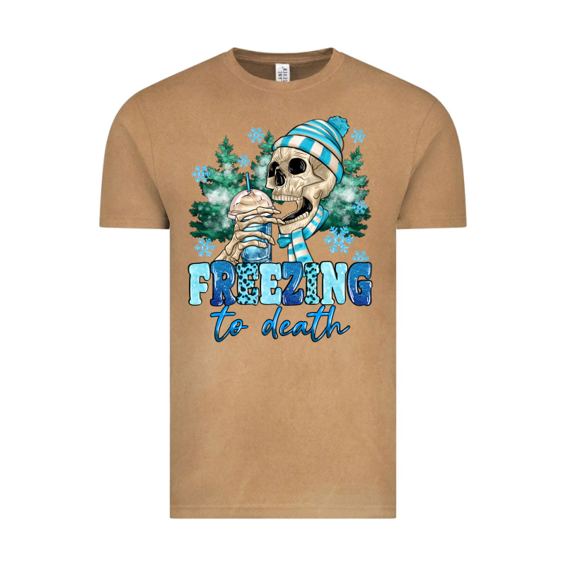 Freezing To Death Vintage Tee by MaliasSmallBusiness | Teevron