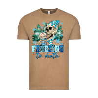 Vintage Coffee Freezing To Death Vintage Tee - MaliasSmallBusiness