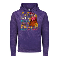 Cloud Purple i may look calm but in my head i pecked you three Vintage Hoodie - NancyCooperArtShop
