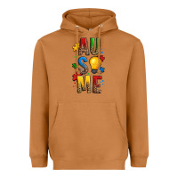 Meerkat ausome autism Heavyweight Hoodie - OliviaCreatesArt