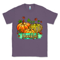 Lavender thankful pumpkins with glitter Classic Tee - MaliasSmallBusiness