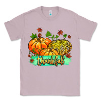 Lilac thankful pumpkins with glitter Classic Tee - MaliasSmallBusiness