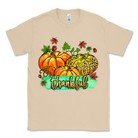 Mushroom thankful pumpkins with glitter Classic Tee - MaliasSmallBusiness