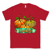 Red thankful pumpkins with glitter Classic Tee - MaliasSmallBusiness