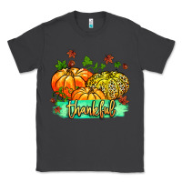 Smoke thankful pumpkins with glitter Classic Tee - MaliasSmallBusiness