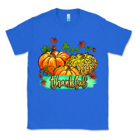 True Royal thankful pumpkins with glitter Classic Tee - MaliasSmallBusiness