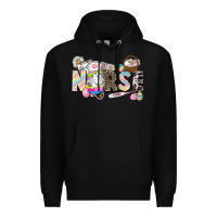 Black Easter Nurse  Easter Day Premium Hoodie - CowGirlArtShop