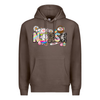 Coffee Easter Nurse  Easter Day Premium Hoodie - CowGirlArtShop