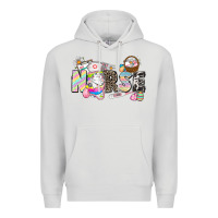 Dove Grey Easter Nurse  Easter Day Premium Hoodie - CowGirlArtShop