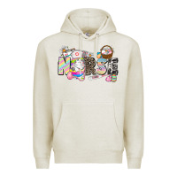 Oatmeal Heather Easter Nurse  Easter Day Premium Hoodie - CowGirlArtShop