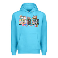 Ocean Blue Easter Nurse  Easter Day Premium Hoodie - CowGirlArtShop