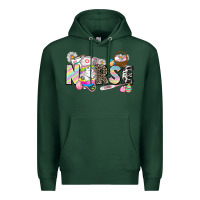 Sports Green Easter Nurse  Easter Day Premium Hoodie - CowGirlArtShop