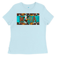Baby Blue mama holstein cow license plate Ladies Tee - Artiststas