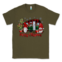 Army Green merry christmas gnome caravan Classic Tee - JahusDesignShop
