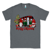 Charcoal Heather merry christmas gnome caravan Classic Tee - JahusDesignShop