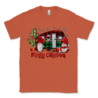 Copper merry christmas gnome caravan Classic Tee - JahusDesignShop