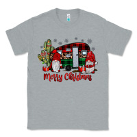 Heather Grey merry christmas gnome caravan Classic Tee - JahusDesignShop