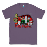 Lavender merry christmas gnome caravan Classic Tee - JahusDesignShop