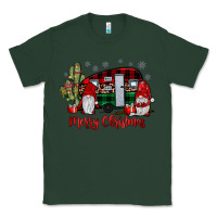Sports Green merry christmas gnome caravan Classic Tee - JahusDesignShop