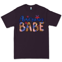 Plum american babe Premium Tee - LillyAllenDesigns