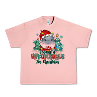 Salmon i want a hippopotamus for christmas Urban Heavy Tee - MaliasSmallBusiness
