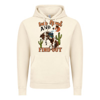Vintage Artic buck around and find out rodeo cowboy Vintage Hoodie - MaliasSmallBusiness
