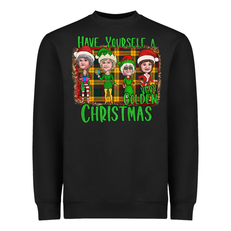 Have Yourself A Very Golden Christmas Heavyweight Sweatshirt by Bettercallsaul | Teevron