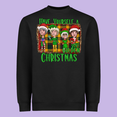 Have Yourself A Very Golden Christmas Heavyweight Sweatshirt Designed By Bettercallsaul