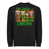 Black Have Yourself a Very Golden Christmas Heavyweight Sweatshirt - Bettercallsaul