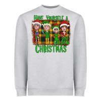 Heather Grey Have Yourself a Very Golden Christmas Heavyweight Sweatshirt - Bettercallsaul