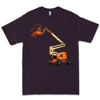 Plum Boom Lift Premium Tee - LillyAllenDesigns