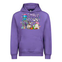 Tulip Small Town Easter Day Urban Hoodie - CowhideDigitalArt