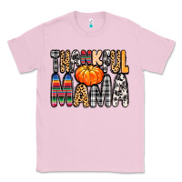 Bubblegum Pink Thankful Mama Classic Tee - MaliasSmallBusiness
