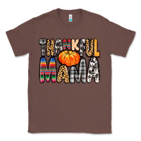 Chestnut Thankful Mama Classic Tee - MaliasSmallBusiness