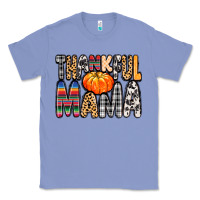 Colony Blue Thankful Mama Classic Tee - MaliasSmallBusiness