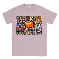 Lilac Thankful Mama Classic Tee - MaliasSmallBusiness