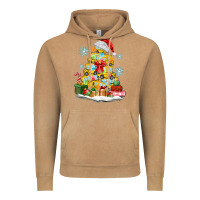 Vintage Camel christmas tree with school bus Vintage Hoodie - MaliasSmallBusiness