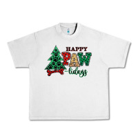 Lunar Rock happy pawlidays christmas pets Urban Heavy Tee - MaliasSmallBusiness