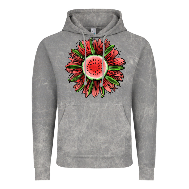 Watermelon Sunflower Vintage Hoodie by Jasminsmagicworld | Teevron