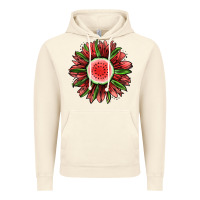 Vintage Artic Watermelon Sunflower Vintage Hoodie - Jasminsmagicworld