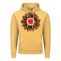 Vintage Mustard Watermelon Sunflower Vintage Hoodie - Jasminsmagicworld